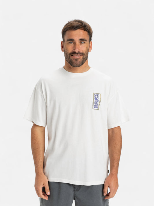 Remera Quiksilver GH QS Sunrise Bowl Blanco