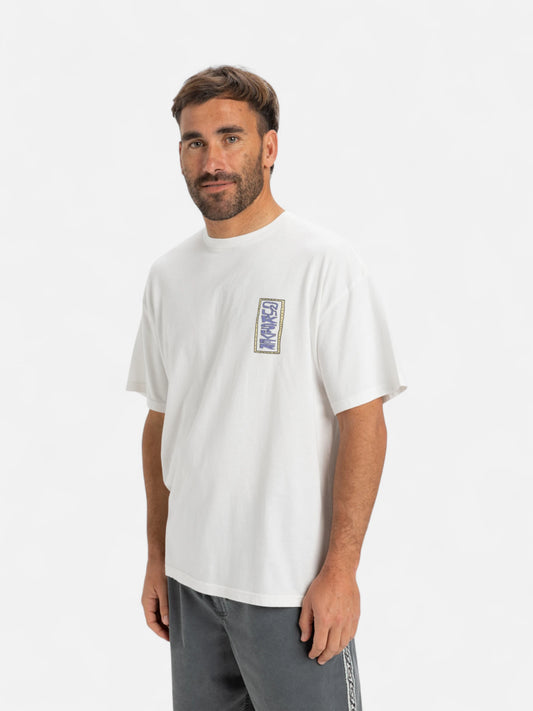 Remera Quiksilver GH QS Sunrise Bowl Blanco