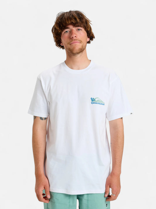 Remera Quiksilver Everyday Paradise Blanco