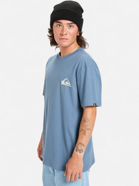 Remera Quiksilver Ev Mini Logo Azul
