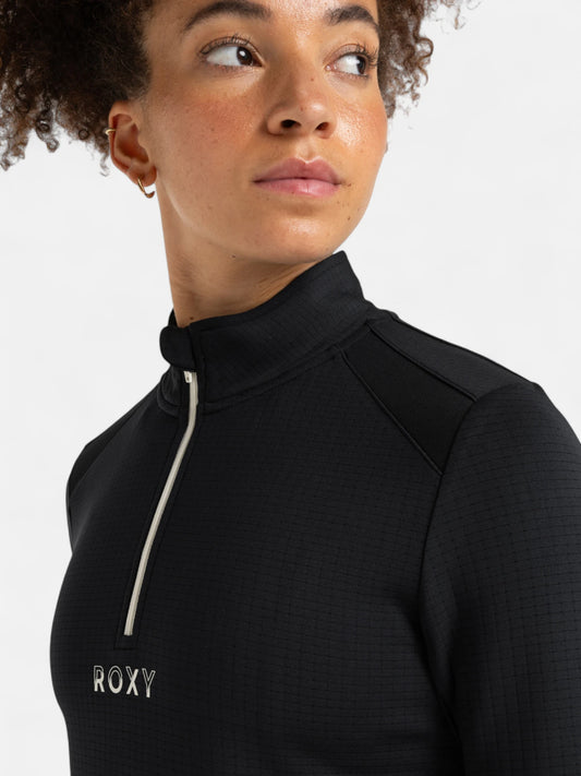 Buzo Roxy Fitness Bold Moves 2.0 Negro