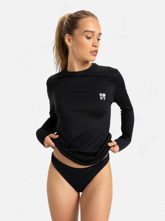Lycra Roxy Mujer Happy Waves Negro