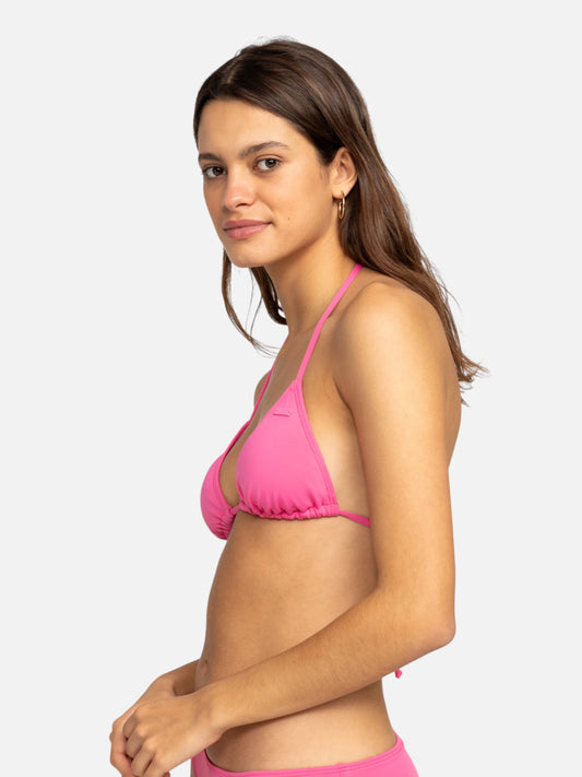 Bikini Roxy SD Beach Classics Mod Tiki Tri Rosa