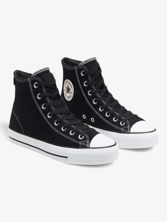 Zapatillas Converse All Star Cons Pro Suede Hi Negro Blanco