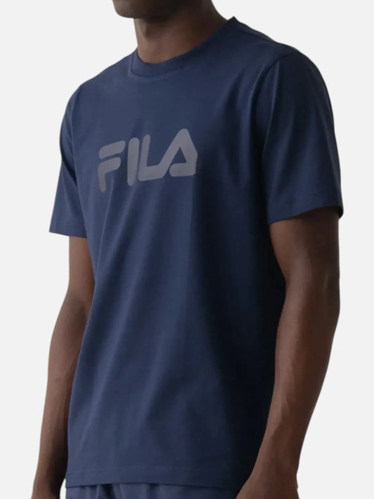 Remera Fila Regular Letter Premium IV Azul Marino