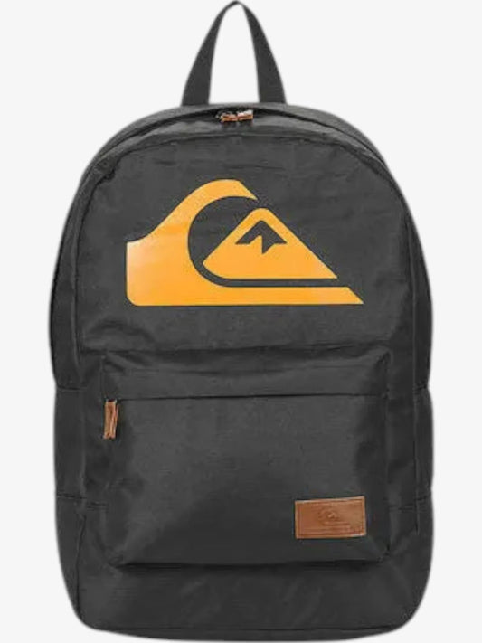 Mochila Quiksilver New Night Track Negro Naranja
