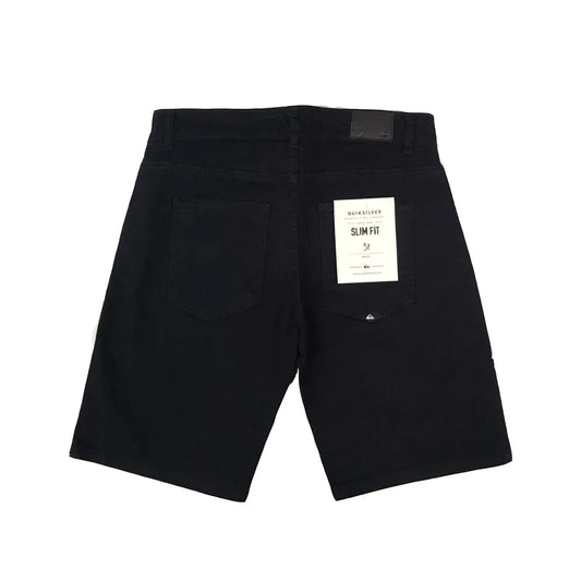 Bermuda Quiksilver Slim Essentials Black Negro