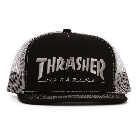 Gorra Thrasher Magazine Negro Gris - Indy