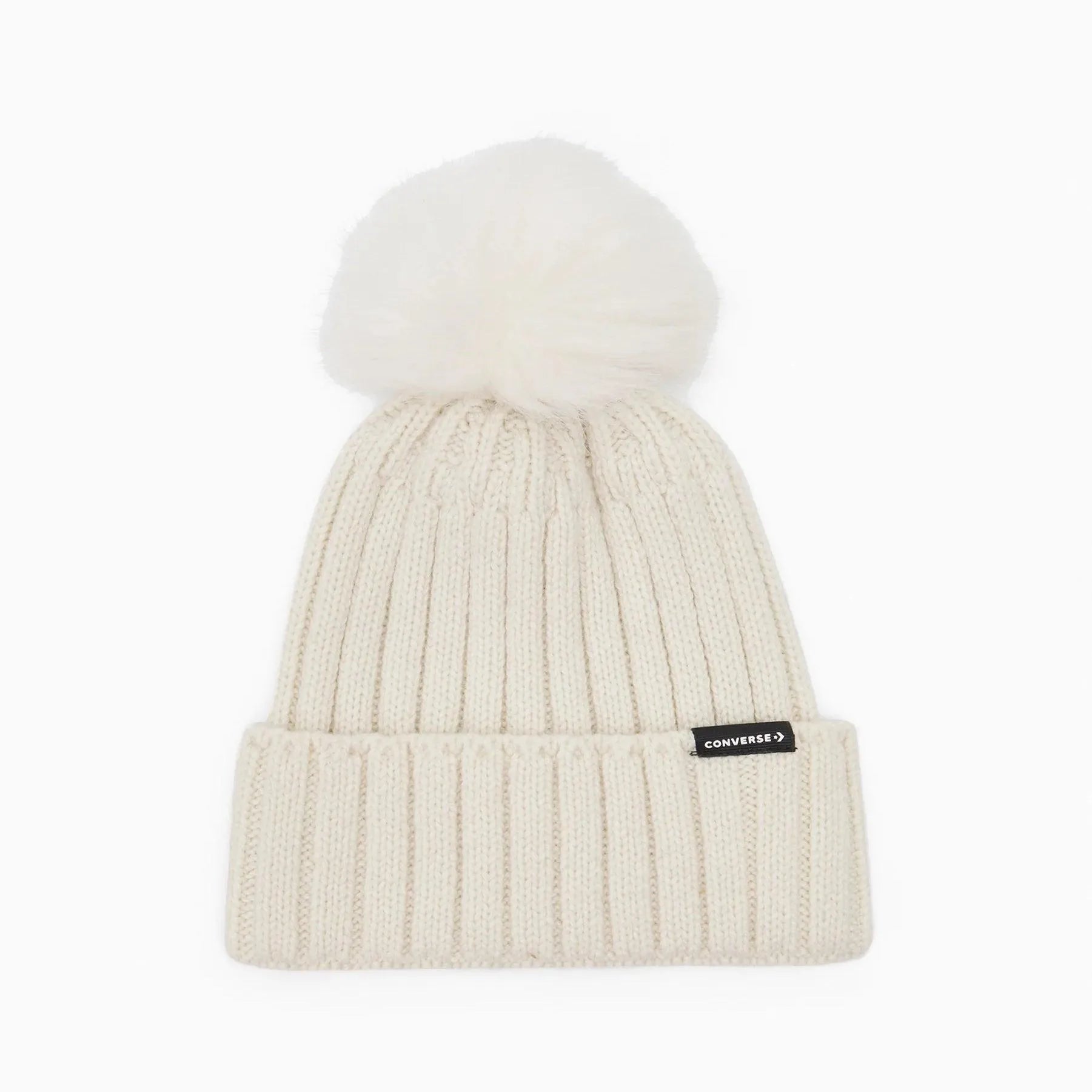 Gorro Converse Pom Beige - Indy