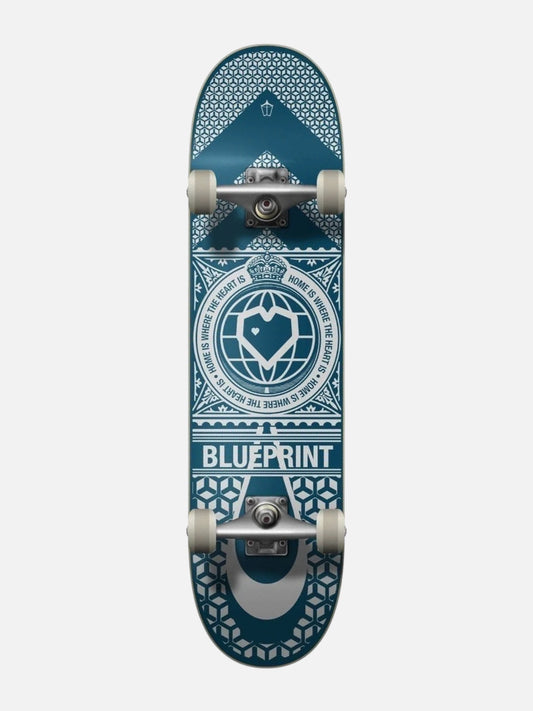 Tabla Skate Blueprint Home Heart Azul Navy
