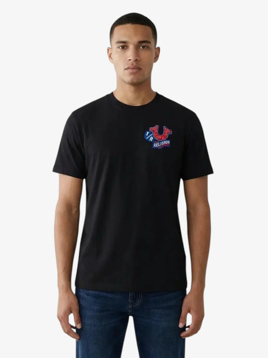 Remera True Religion Embroidery Patch Negro