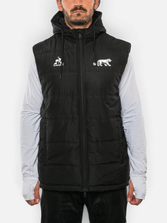 Campera Puffer Le Coq Sportif Pumas Vest Negro