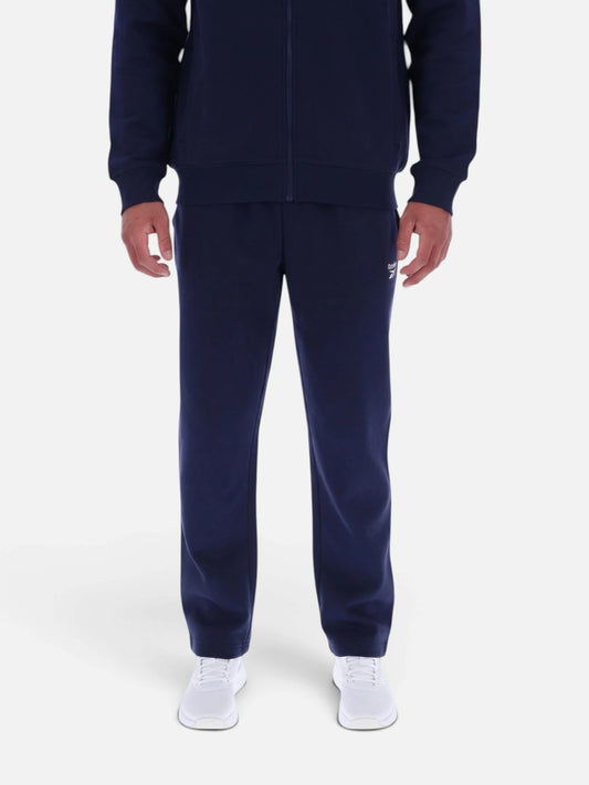 Pantalon Reebok Luther Small Logo Open Hem Pant Vector Azul Marino