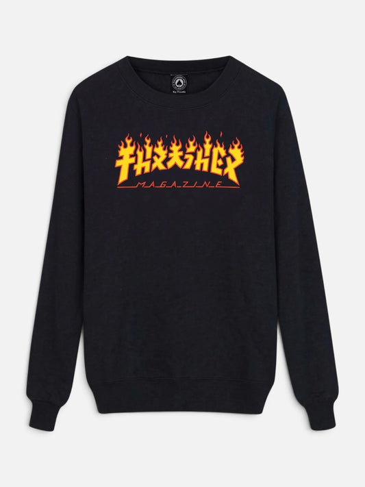 Buzo Thrasher Godzilla Crew Negro
