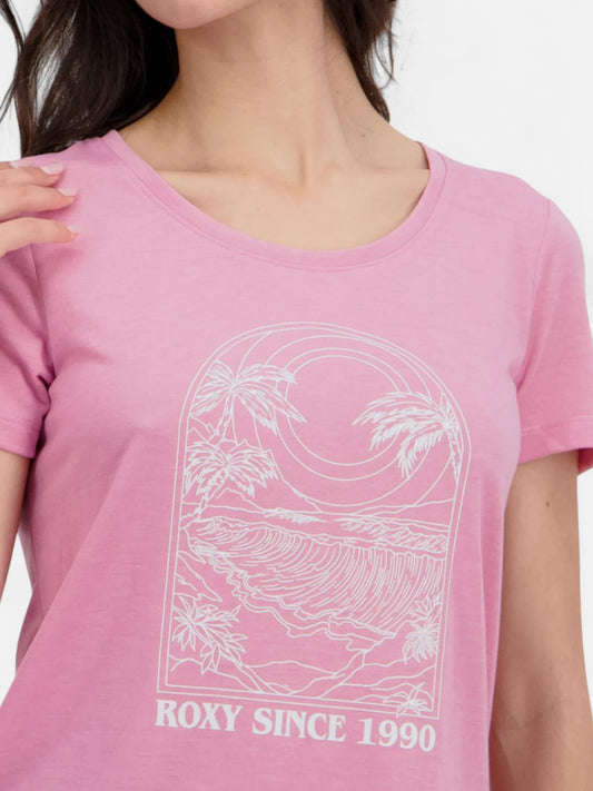 Remera Roxy Surfclassic Rosa
