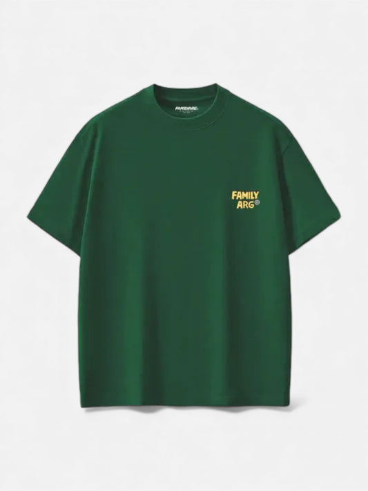 Remera Familyarg® Tired Supersized Verde