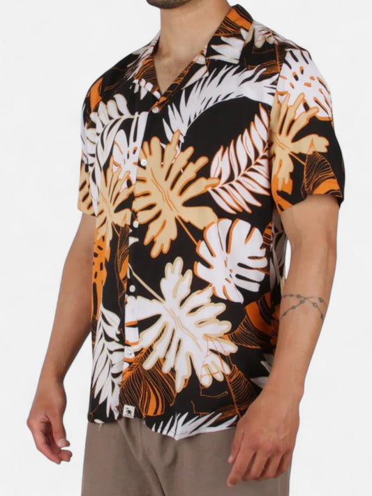 Camisa Gotcha Backyards Negro