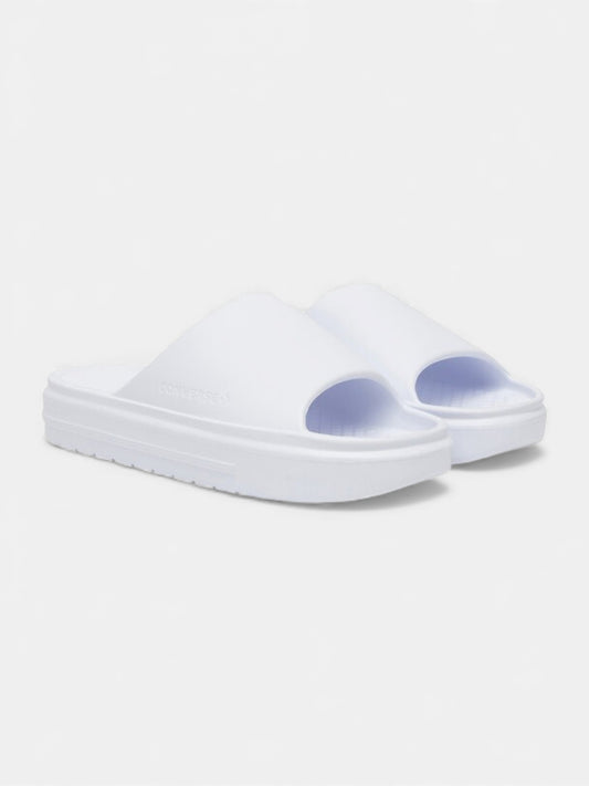 Ojotas Converse Essential Slide Slip Blanco
