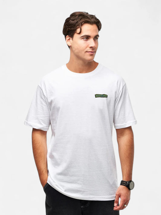 Remera Dc Patch It Blanco