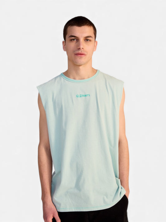 Musculosa Elepants Over Brand Verde