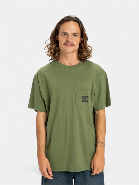 Remera DC Star Pocket Verde