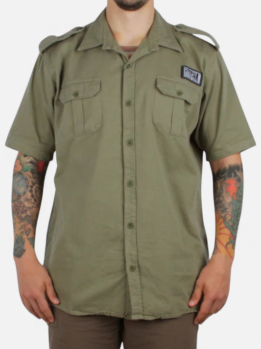 Camisa Gotcha Surf Wave Verde