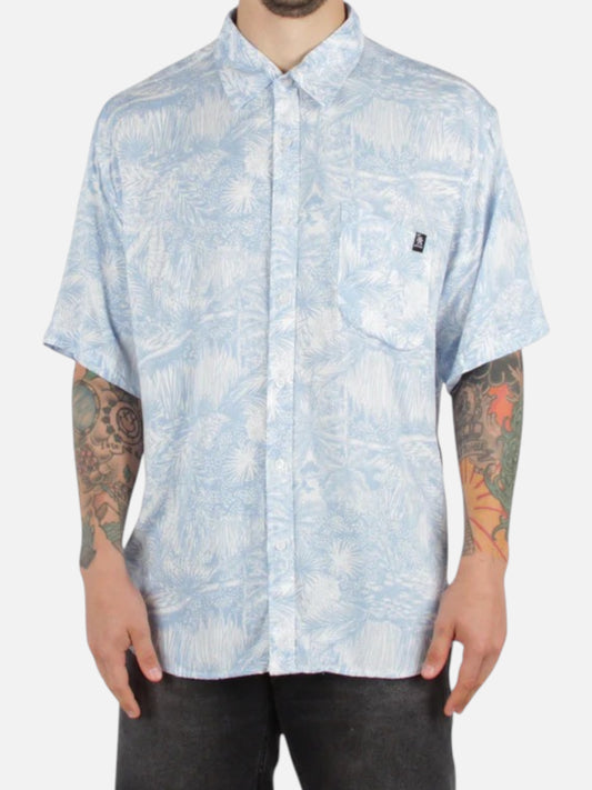 Camisa Gotcha Tropical Celeste