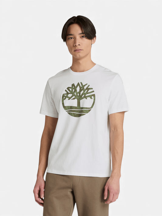 Remera Timberland Northwood Floral Tree Blanco