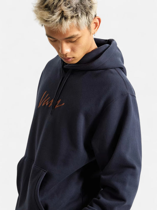 Buzo Vans Hoodie Scripted Azul