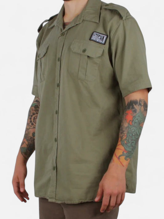 Camisa Gotcha Surf Wave Verde
