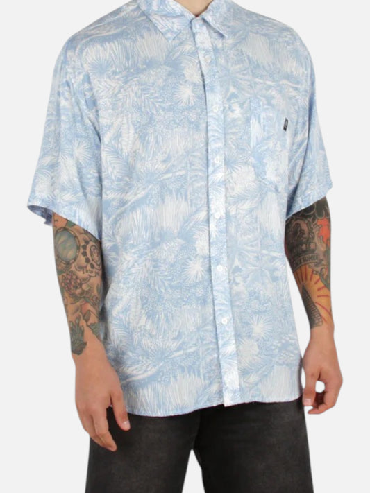 Camisa Gotcha Tropical Celeste