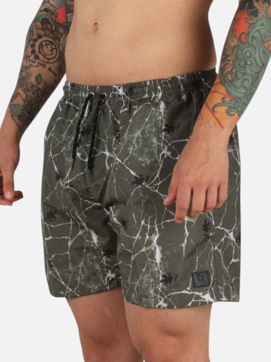 Malla Gotcha Cracked Verde