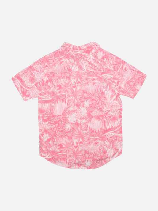 Camisa Gotcha Tropical Niño Rosa