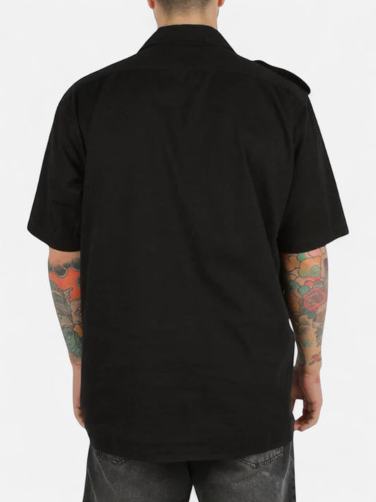 Camisa Gotcha Surf Wave Negro Amarillo