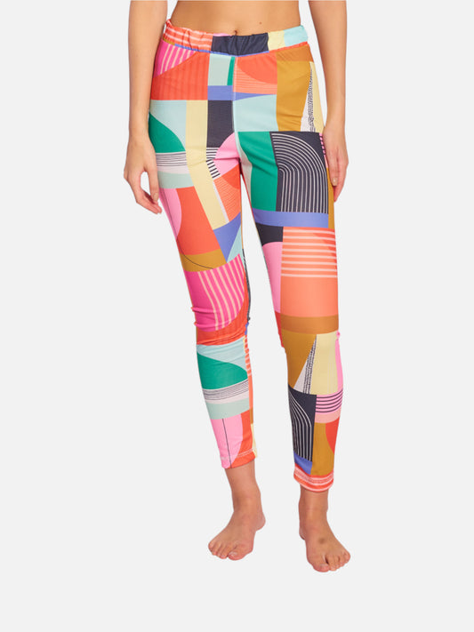 Calza Rip Curl Térmica Print Niña Multicolor