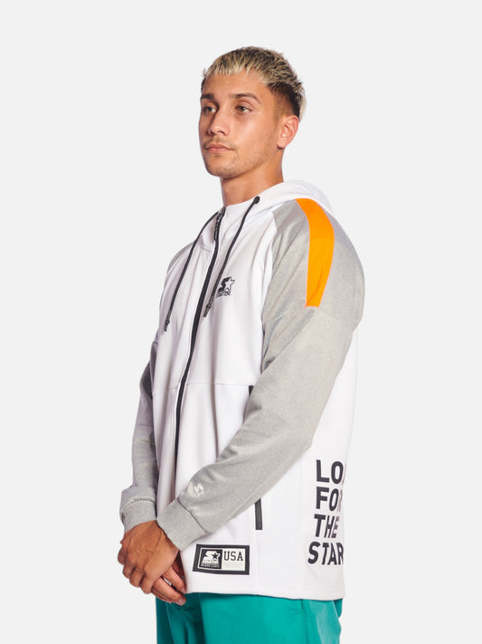 Campera Starter Rustic Pistons Blanco