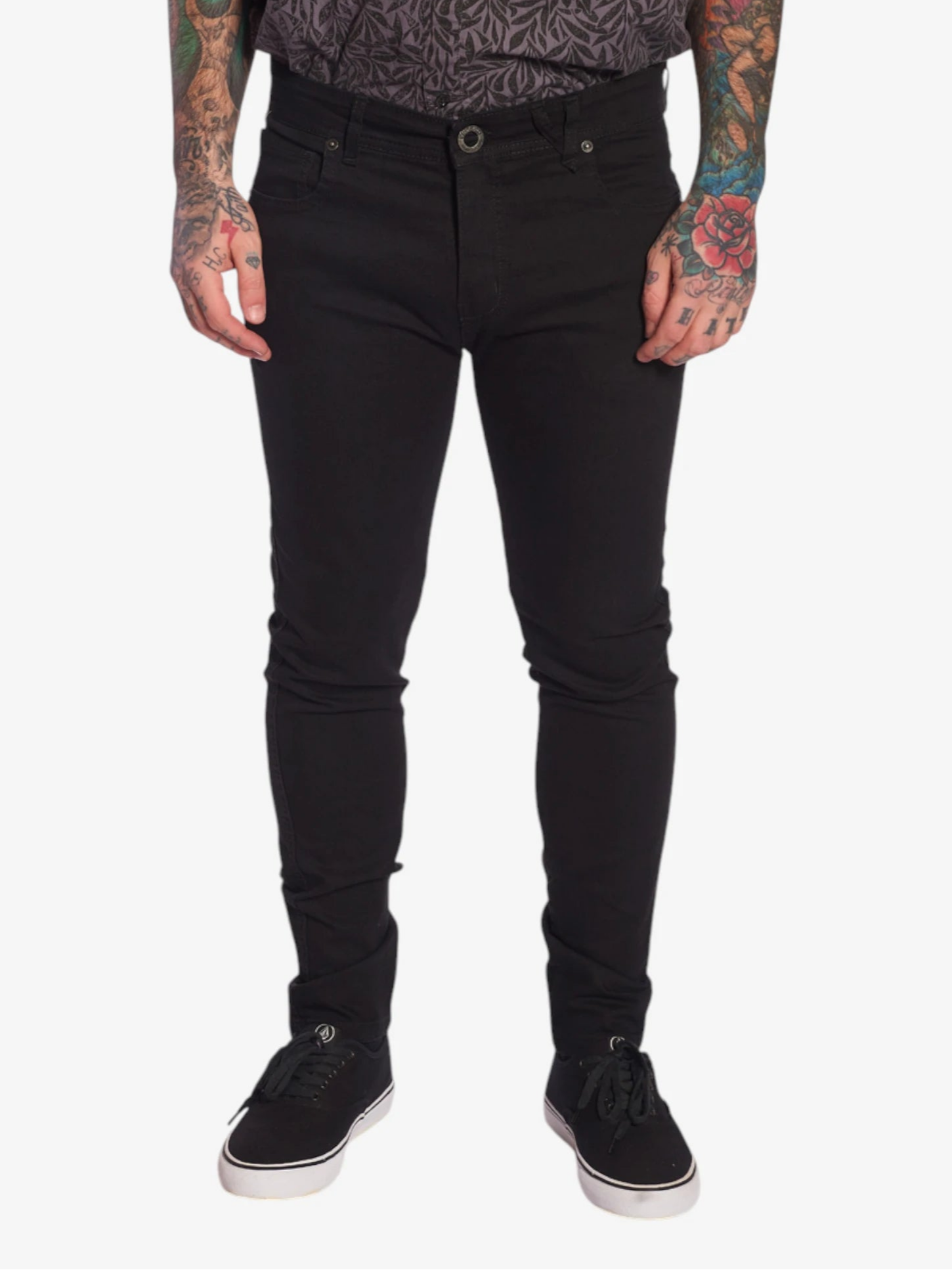 Jean Volcom 2x4 Stone Negro - Indy