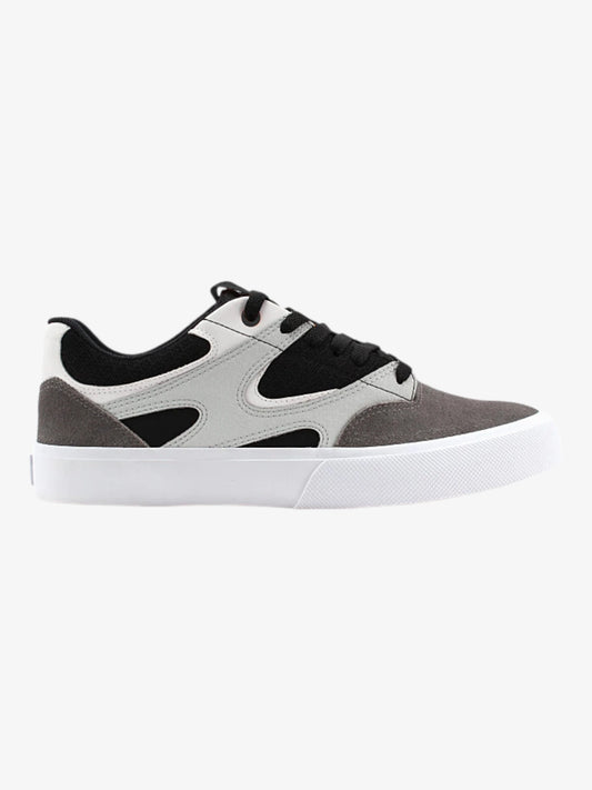 Zapatillas Dc Kalis Vulc Gris Negro Blanco - Indy