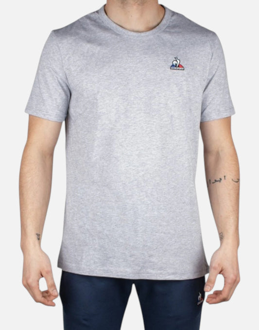 Remera Le Coq Sportif Ess Tee Ss N°3 M Gris Chiné Cl