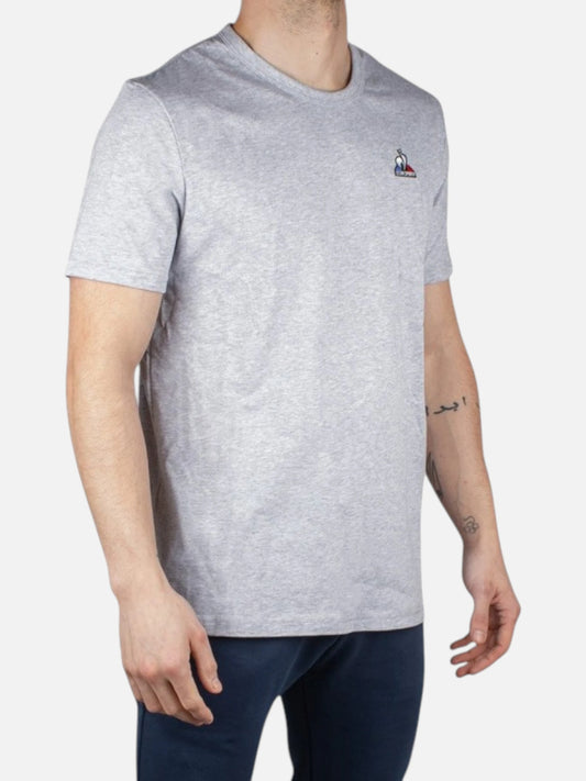 Remera Le Coq Sportif Ess Tee Ss N°3 M Gris Chiné Cl