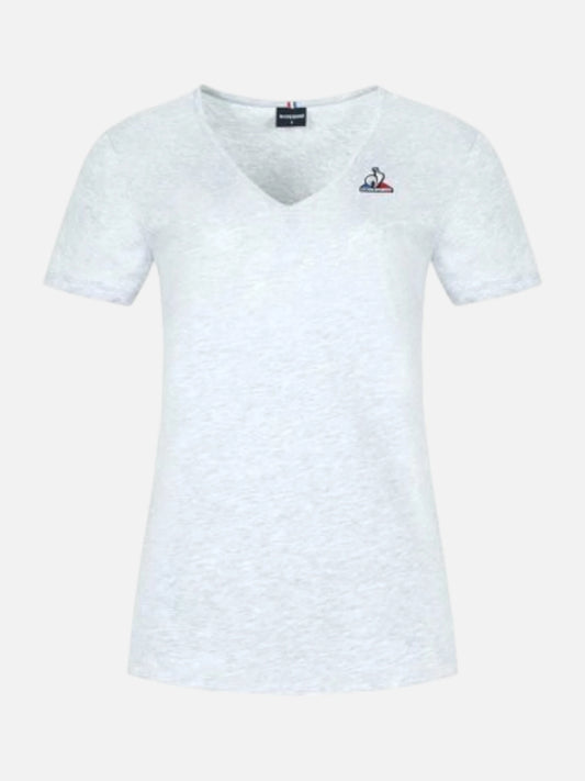 Remera Mujer Le Coq Sportif Ess Tee Ss Col V N°2 W Gris Ch
