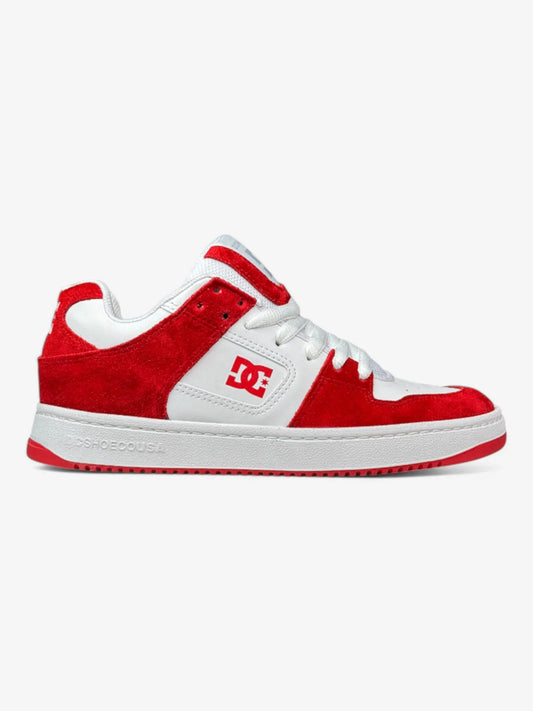 Zapatillas Dc Manteca 3 Se Blanco Rojo