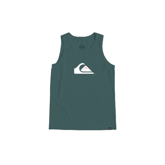 Musculosa Quiksilver Comp Logo Kids Verde - Indy