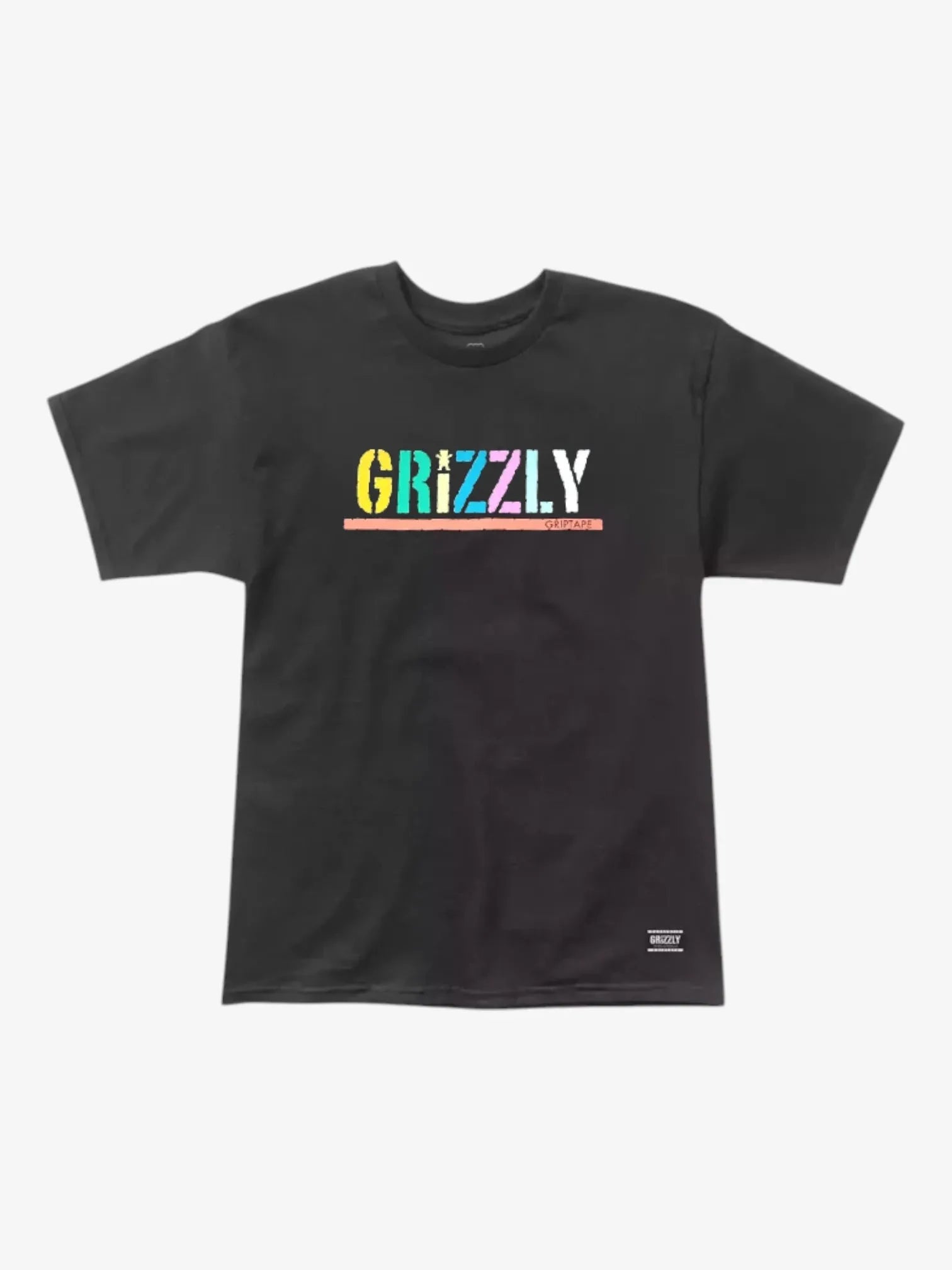 Remera Grizzly Og Stamp Niño Negro Multicolor - Indy