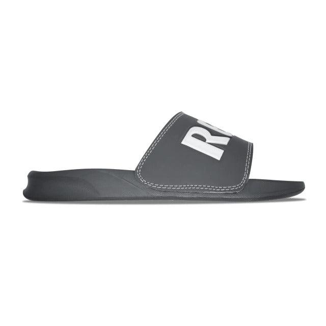 Ojota Reef Leather Slide Ul Gris - Indy