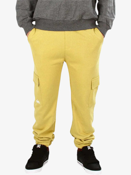 Pantalon Buzo Quiksilver Cargo Trackpant Verde Lima