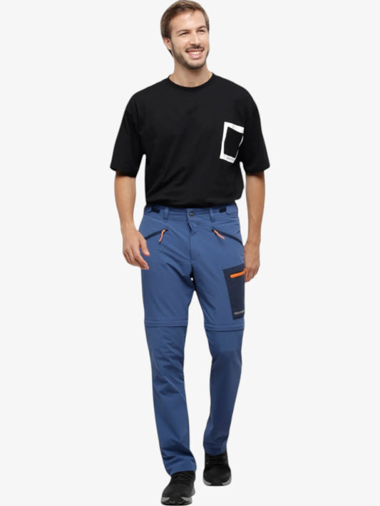 Pantalon Montagne Rex Trekking Desmontable Azul