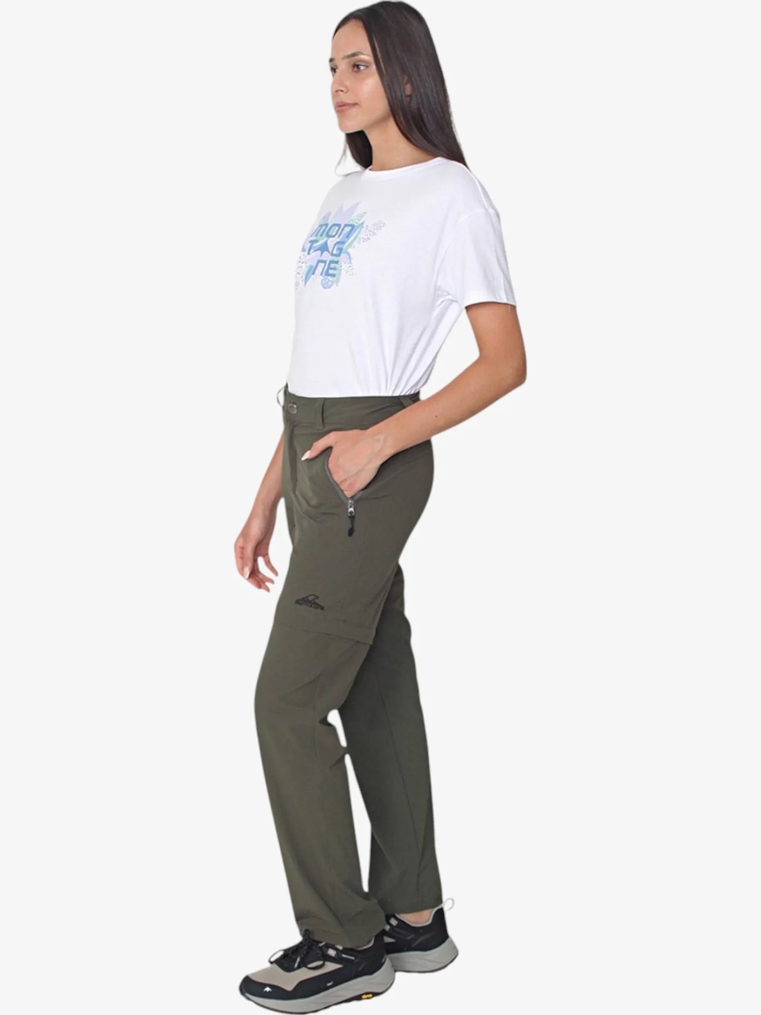 Pantalón Trekking Mujer Pantalones Hiking Mujer Pantalón De