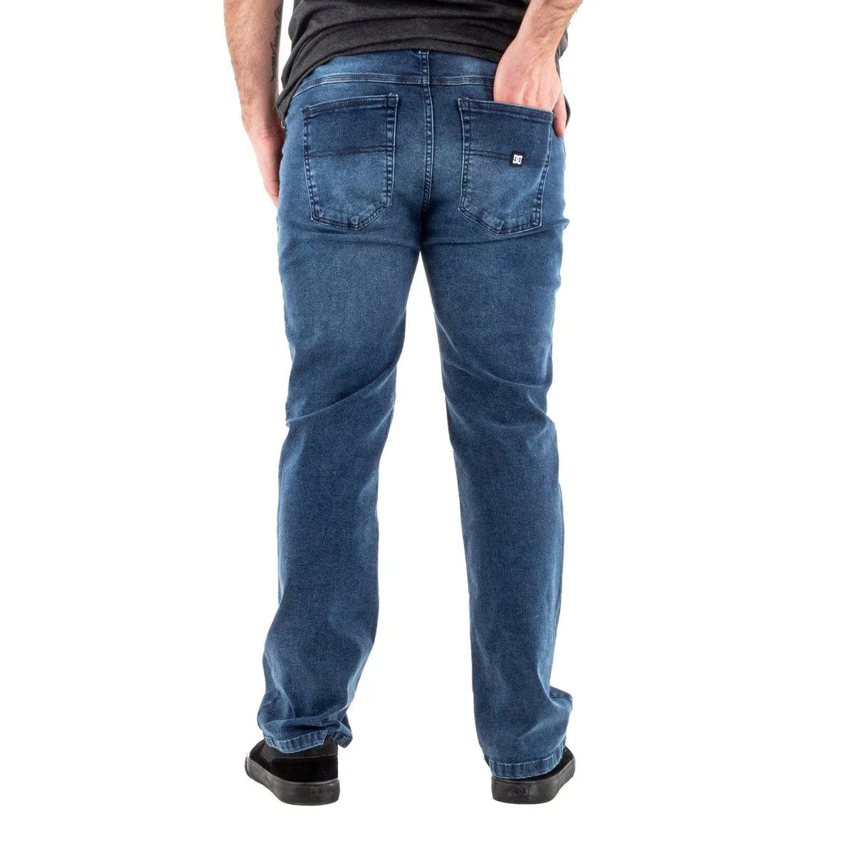 Pantalon Jean Dc Wrk Straight Blue Azul - Indy