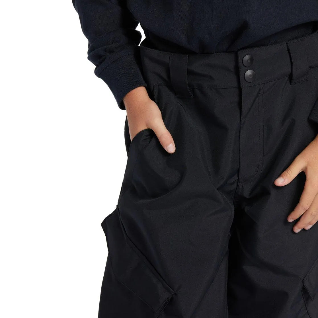 Pantalon Niño Dc Snow Banshee Boys Negro - Indy